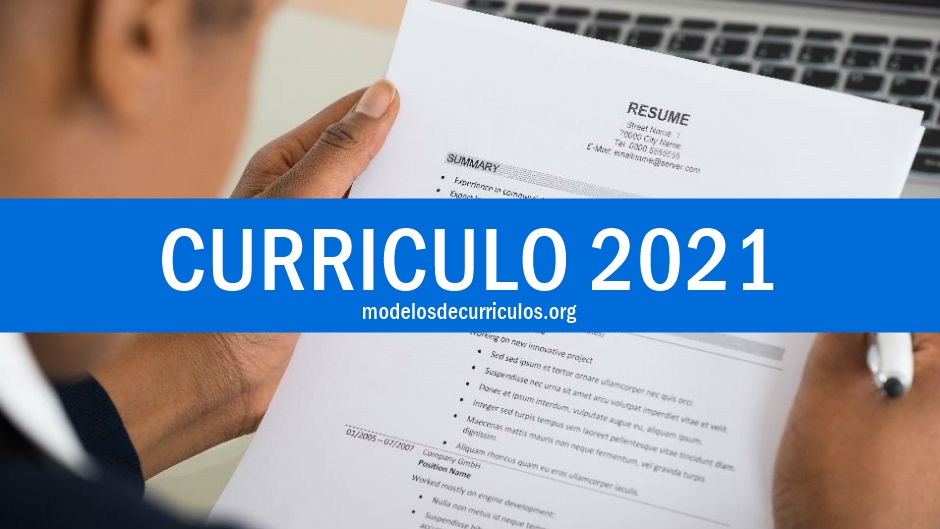 modelo de curriculo 2021 modelo de curriculo 2021