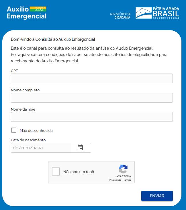 consultar auxilio emergencial 2021 consultar auxilio emergencial 2021