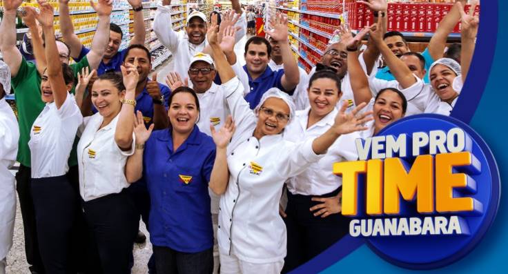 Empregos Guanabara supermercados 